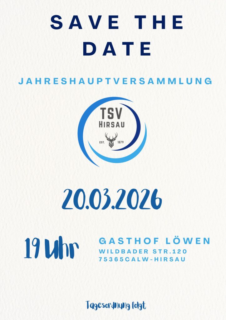 Fyler für die Jahreshauptversammlung am 20.3.2026