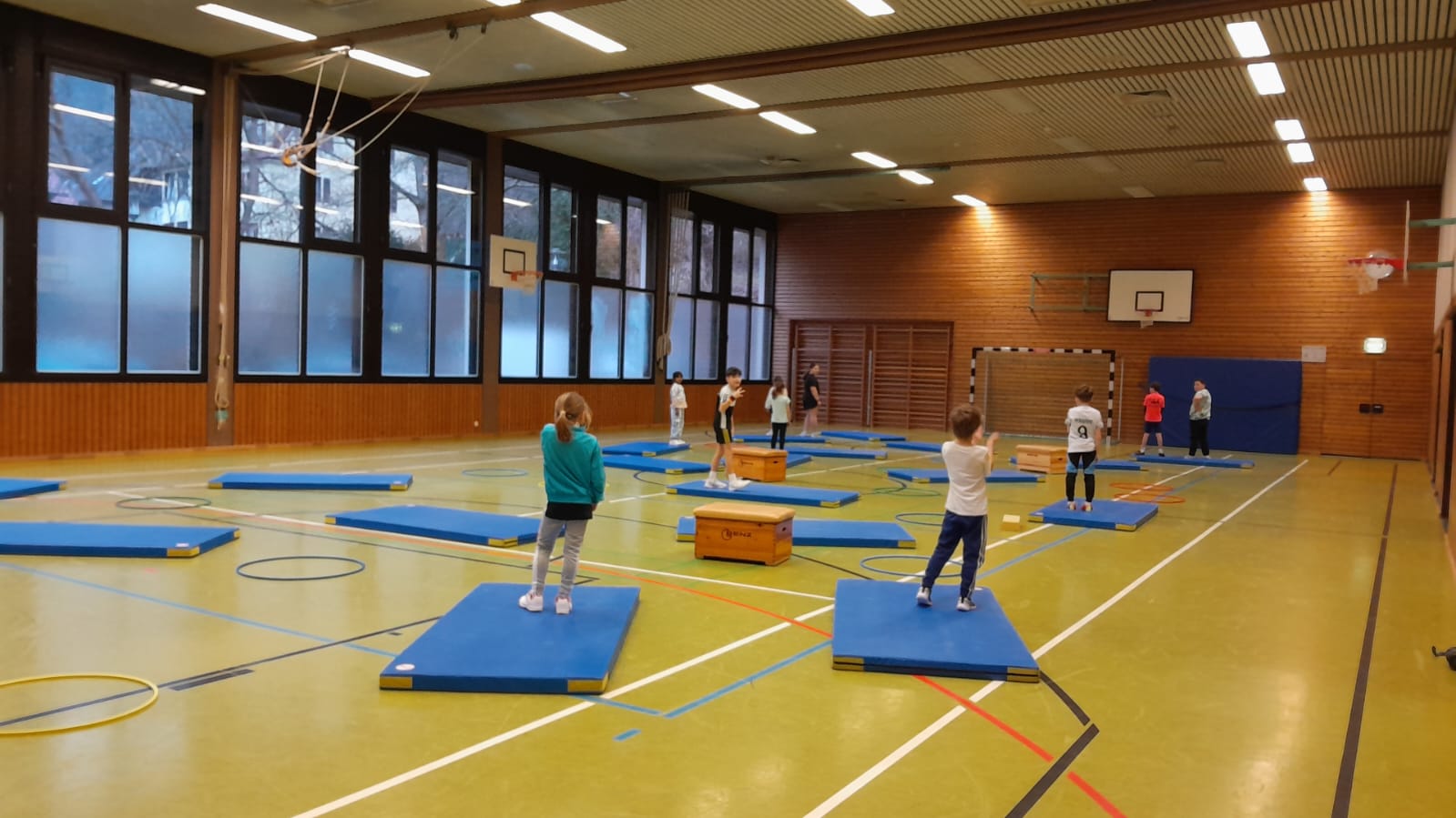Kinderturnen TSV Hirsau – Turnen und Balancieren