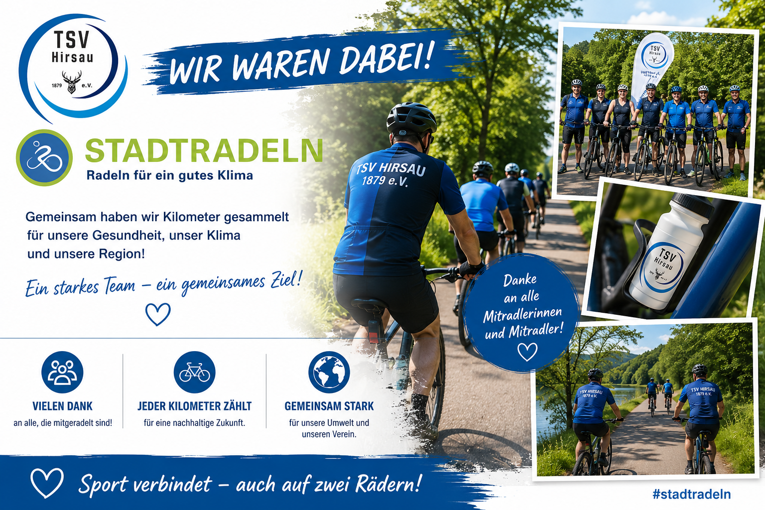 TSV Hirsau beim STADTRADELN 2026